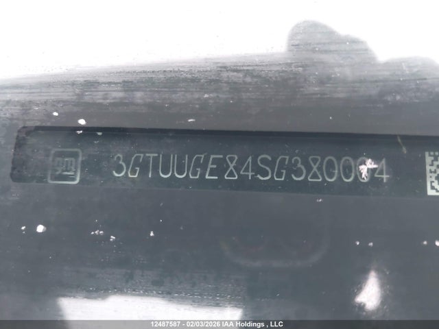 3GTUUGE84SG380004 GMC SIERRA 1500