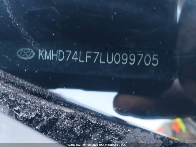 12487853 :رقم المزاد ، KMHD74LF7LU099705 vin ، 2020 Hyundai Elantra Essential Auto Ivt مزاد بيع