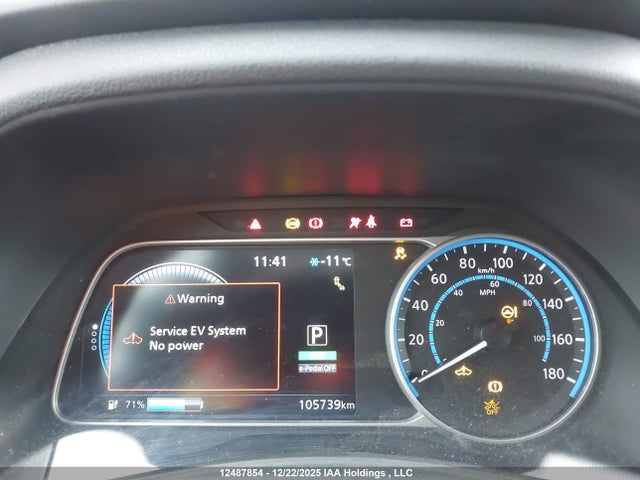 1N4AZ1CPXKC307109 Nissan Leaf S/sl/sv