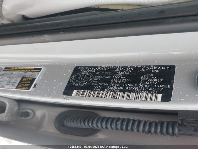 KM8HACABXRU134677 Hyundai Kona Essential 4p Ti
