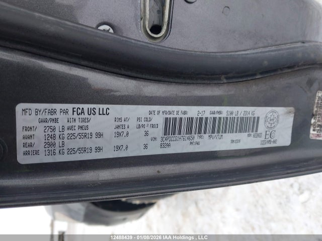 3C4PDCCG1HT614650 Dodge Journey Sxt/limited