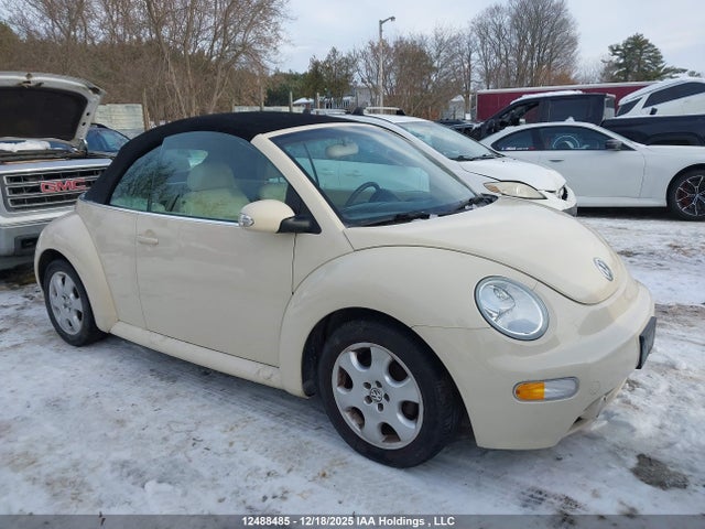 12488485 :رقم المزاد ، 3VWCK21Y63M320946 vin ، 2003 Volkswagen New Beetle Gls مزاد بيع