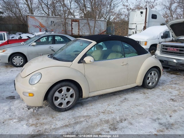 12488485 :رقم المزاد ، 3VWCK21Y63M320946 vin ، 2003 Volkswagen New Beetle Gls مزاد بيع