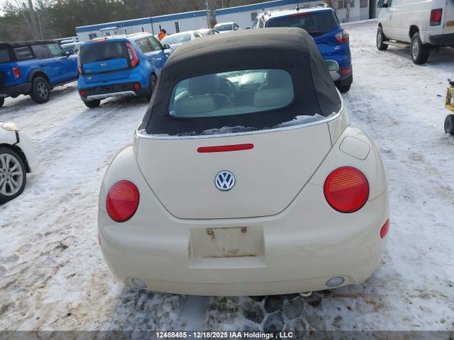 12488485 :رقم المزاد ، 3VWCK21Y63M320946 vin ، 2003 Volkswagen New Beetle Gls مزاد بيع