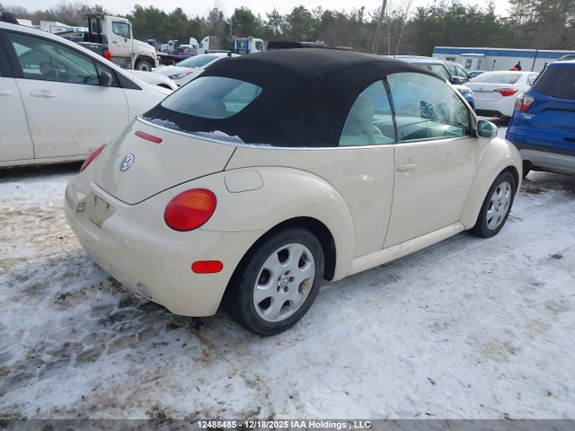 12488485 :رقم المزاد ، 3VWCK21Y63M320946 vin ، 2003 Volkswagen New Beetle Gls مزاد بيع