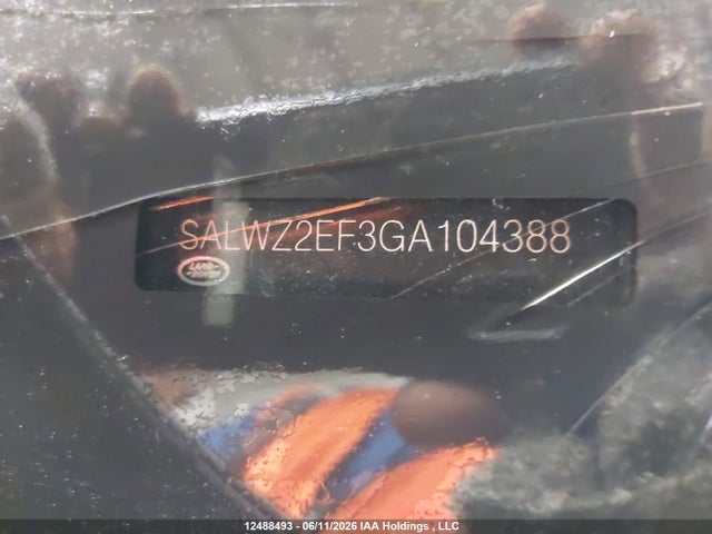 SALWZ2EF3GA104388 Land Rover Range Rover Sport Svr