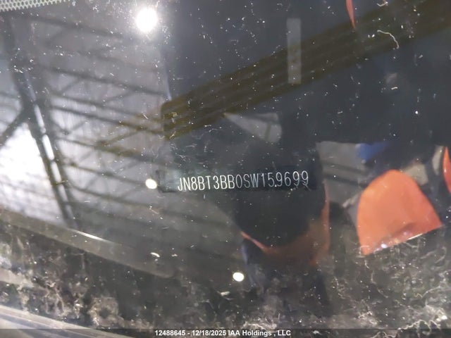 JN8BT3BB0SW159699 Nissan Rogue Sv/rc