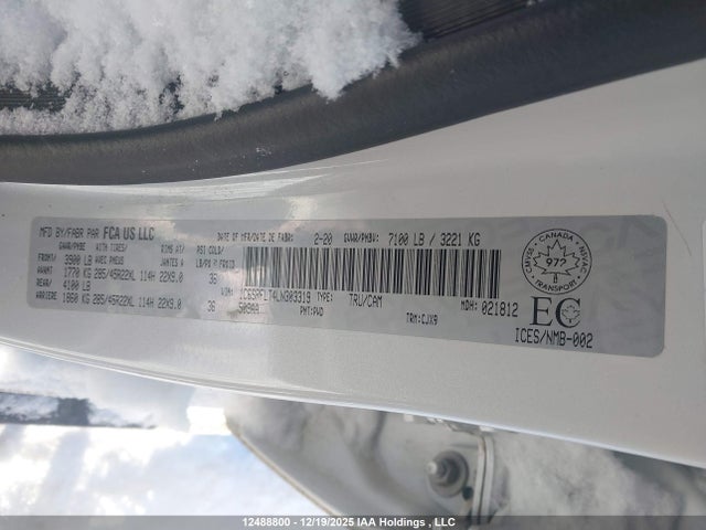 RAM 1500 Rebel 2020 1C6SRFLT4LN303319 Image 18