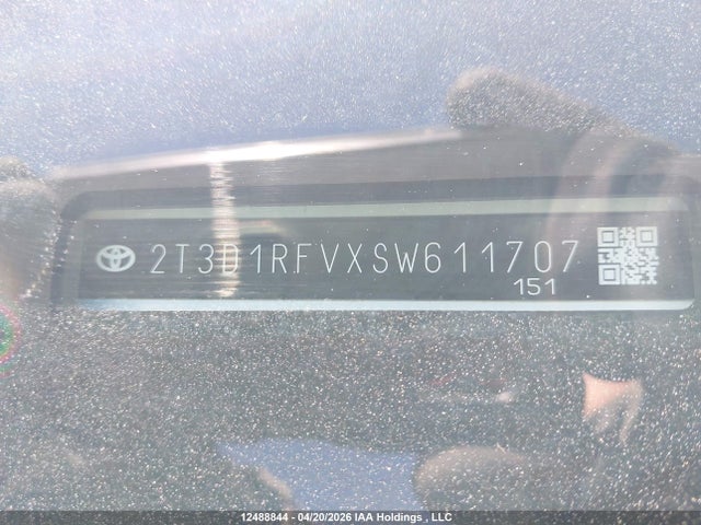 2025 Toyota Rav4 Limited მანქანა იყიდება აუქციონზე, vin: 2T3D1RFVXSW611707, აუქციონის ნომერი: 12488844