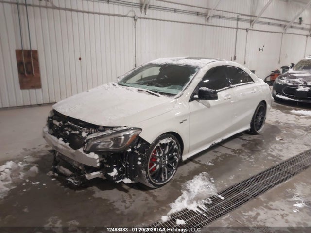 12488883 :رقم المزاد ، WDDSJ5CB1JN525899 vin ، 2018 Mercedes-benz Amg Cla 45 4matic مزاد بيع