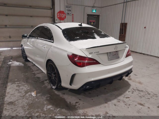 12488883 :رقم المزاد ، WDDSJ5CB1JN525899 vin ، 2018 Mercedes-benz Amg Cla 45 4matic مزاد بيع
