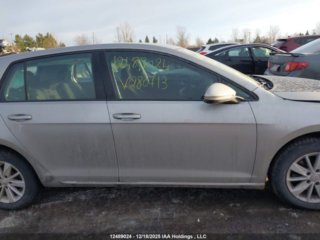2018 Volkswagen Golf მანქანა იყიდება აუქციონზე, vin: 3VWG17AU7JM280713, აუქციონის ნომერი: 12489024