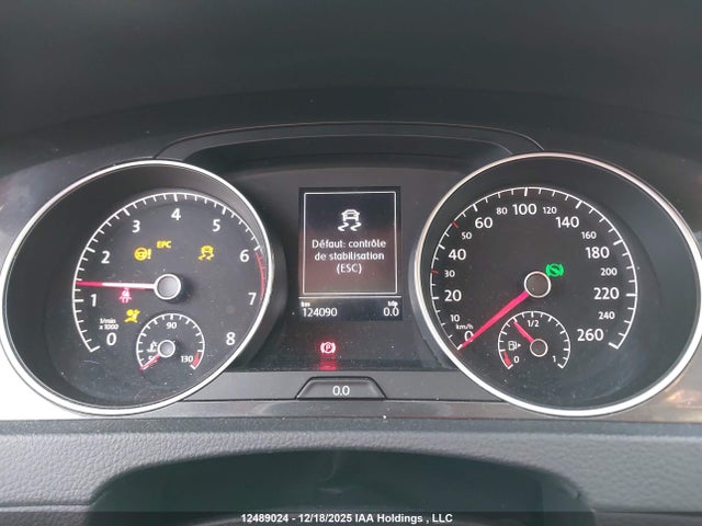 2018 Volkswagen Golf მანქანა იყიდება აუქციონზე, vin: 3VWG17AU7JM280713, აუქციონის ნომერი: 12489024