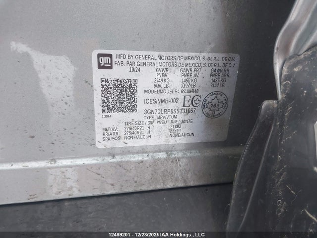 3GN7DLRP6SS131067 Chevrolet EQUINOX LT