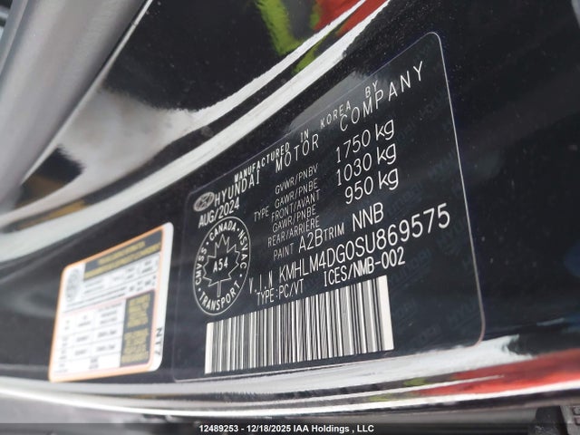 Продажа на аукционе авто 2025 Hyundai Elantra Sel Sport, vin: KMHLM4DG0SU869575, номер лота: 12489253