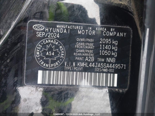 Hyundai Sonata Preferred-trend 2025 KMHL44JA5SA449571 Image 9