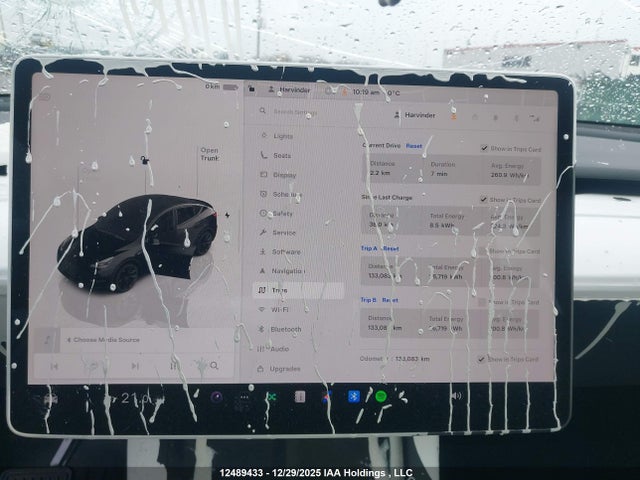 12489433 :رقم المزاد ، 7SAYGDEEXPF773891 vin ، 2023 Tesla Model Y مزاد بيع
