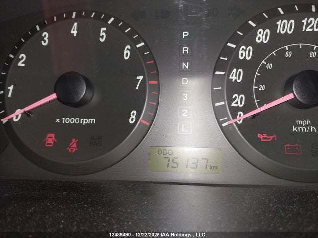 12489490 :رقم المزاد ، KMHDM45D85U091555 vin ، 2005 Hyundai Elantra Gl/ve مزاد بيع
