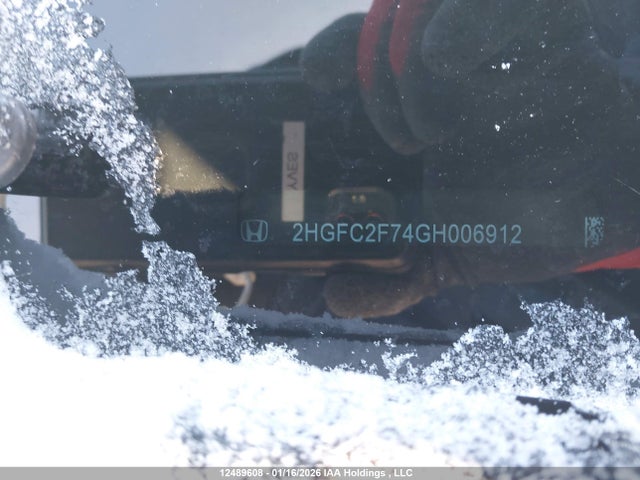 2HGFC2F74GH006912 Honda Civic