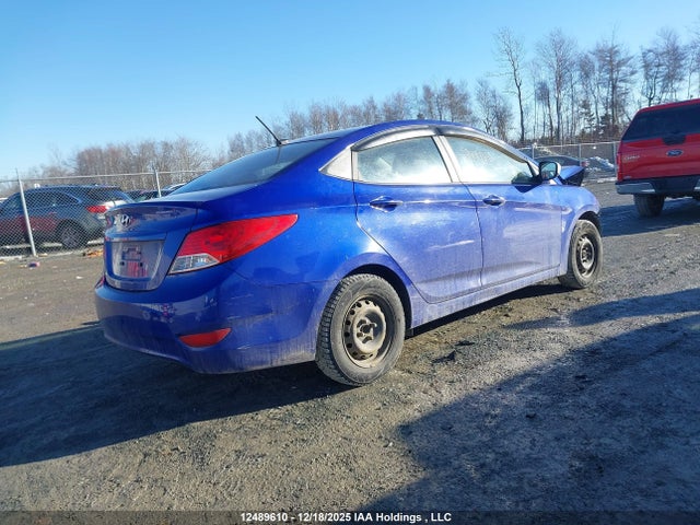 12489610 :رقم المزاد ، KMHCT4AE1CU246571 vin ، 2012 Hyundai Accent Gl مزاد بيع