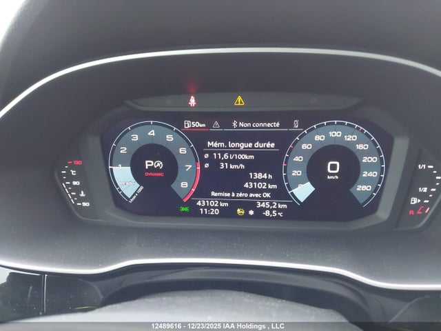 Aukcja sprzedaży 2023 Audi Q3, vin: WA1EECF3XP1107243, numer aukcji: 12489616