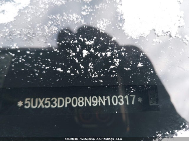 5UX53DP08N9N10317 BMW X3 3.0I