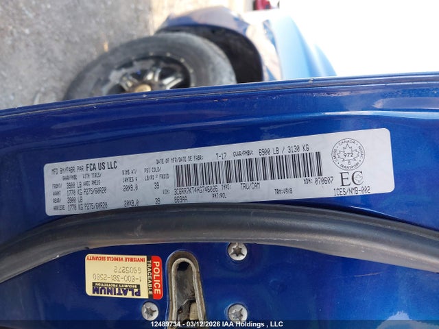 3C6RR7KT4HG746026 RAM 1500 St