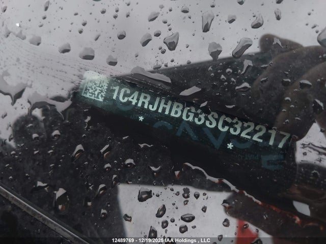 1C4RJHBG3SC322176 Jeep Grand Cherokee Limited