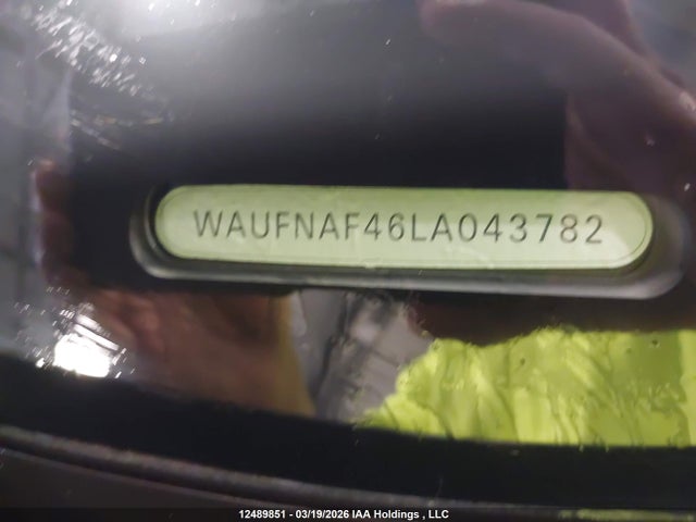 WAUFNAF46LA043782 Audi A4 Prestige