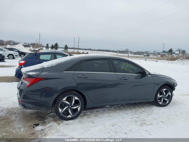 KMHLN4AG3PU612757 Hyundai Elantra Luxury Ivt With Two-tone Interior