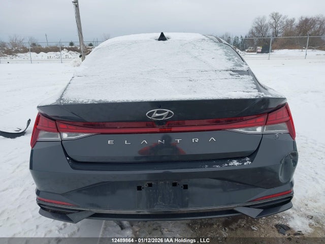 KMHLN4AG3PU612757 Hyundai Elantra Luxury Ivt With Two-tone Interior