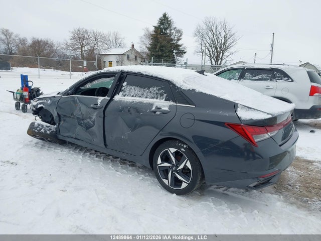 KMHLN4AG3PU612757 Hyundai Elantra Luxury Ivt With Two-tone Interior