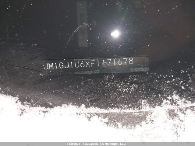 12489878 :رقم المزاد ، JM1GJ1U6XF1171678 vin ، 2015 Mazda Mazda6 مزاد بيع