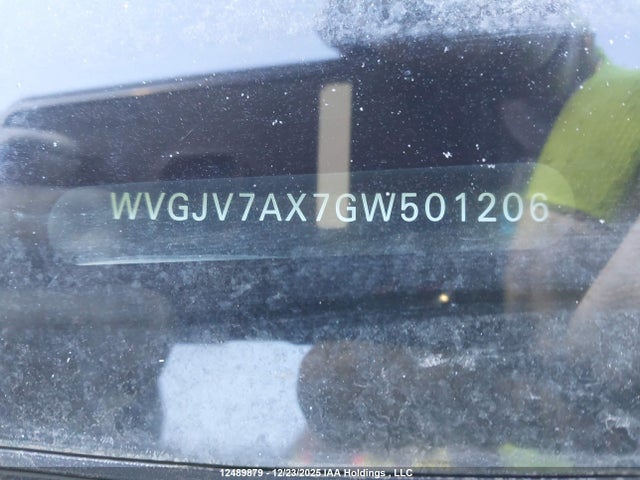 WVGJV7AX7GW501206 Volkswagen Tiguan Comfort/high/r-line/sp Ed