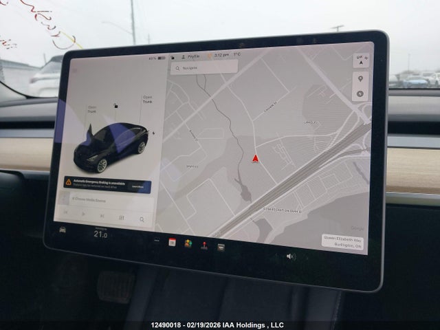 5YJ3E1EB5NF118164 Tesla MODEL 3