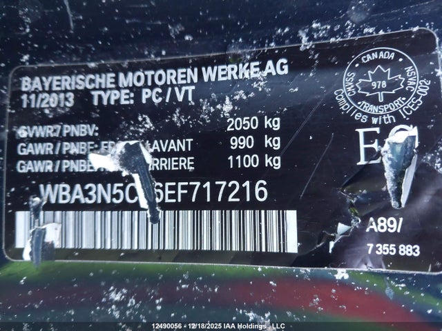 BMW 428i Xdrive 2014 WBA3N5C56EF717216 Image 9