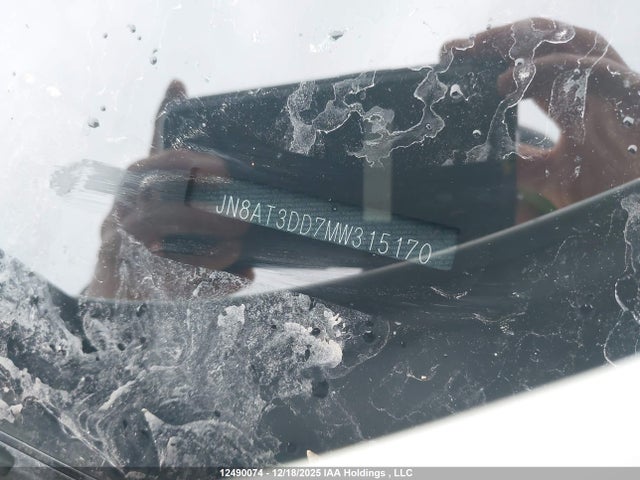 JN8AT3DD7MW315170 Nissan Rogue Platinum