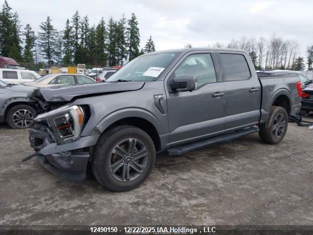 12490150 :رقم المزاد ، 1FTEW1EP5NKD62966 vin ، 2022 Ford F150 Supercrew مزاد بيع