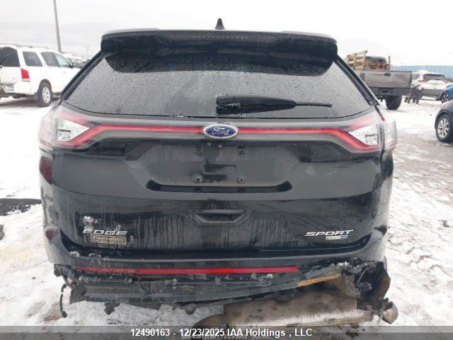 2015 Ford Edge Sport მანქანა იყიდება აუქციონზე, vin: 2FMTK4AP8FBB57630, აუქციონის ნომერი: 12490163