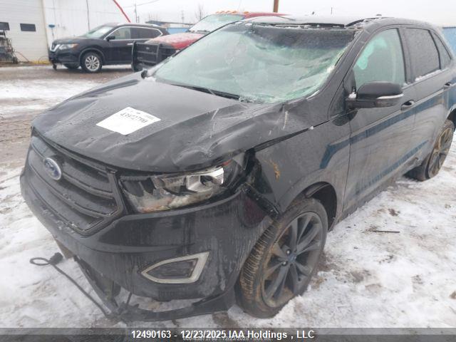 2015 Ford Edge Sport მანქანა იყიდება აუქციონზე, vin: 2FMTK4AP8FBB57630, აუქციონის ნომერი: 12490163