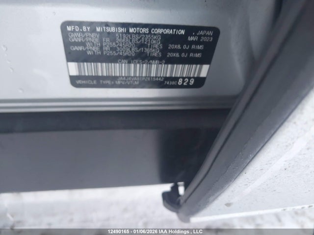 Mitsubishi Outlander 2023 JA4J4VA81PZ615442 Image 9