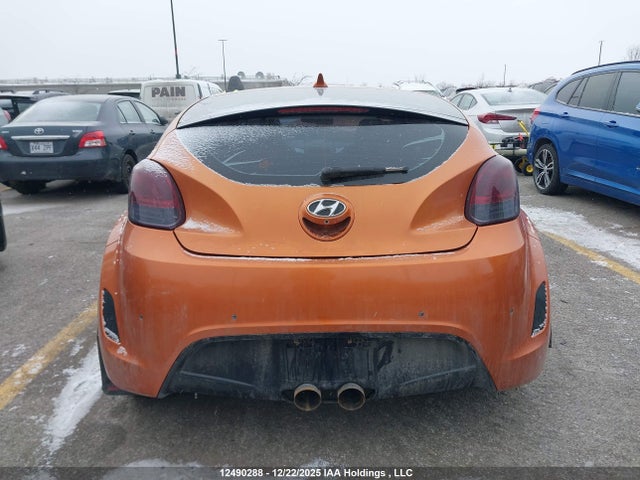 2013 Hyundai Veloster მანქანა იყიდება აუქციონზე, vin: KMHTC6AD7DU144891, აუქციონის ნომერი: 12490288