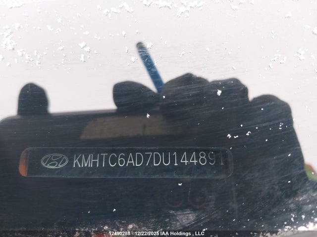 2013 Hyundai Veloster მანქანა იყიდება აუქციონზე, vin: KMHTC6AD7DU144891, აუქციონის ნომერი: 12490288