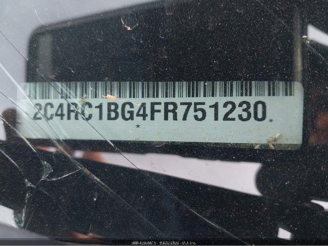 12490319 :رقم المزاد ، 2C4RC1BG4FR751230 vin ، 2015 Chrysler Town & Country Touring مزاد بيع
