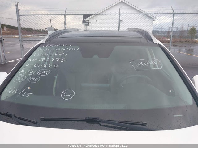 KM8S3DA12MU011820 Hyundai Santa Fe Sel Premium