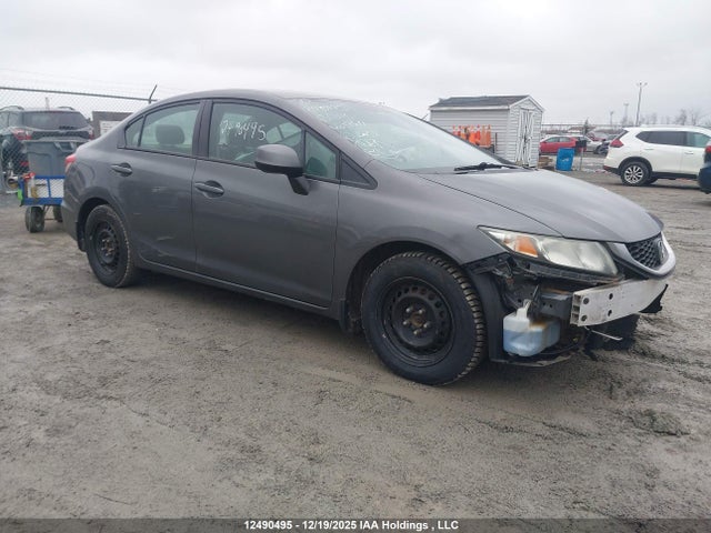 2013 Honda Civic Lx მანქანა იყიდება აუქციონზე, vin: 2HGFB2F48DH038671, აუქციონის ნომერი: 12490495