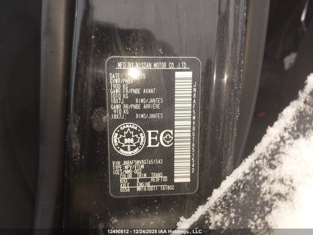 JN8AF5MV8GT651542 Nissan Juke