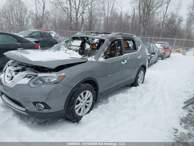 Продаж на аукціоні авто 2015 Nissan Rogue S/sl/sv, vin: 5N1AT2MV2FC879839, номер лоту: 12490532
