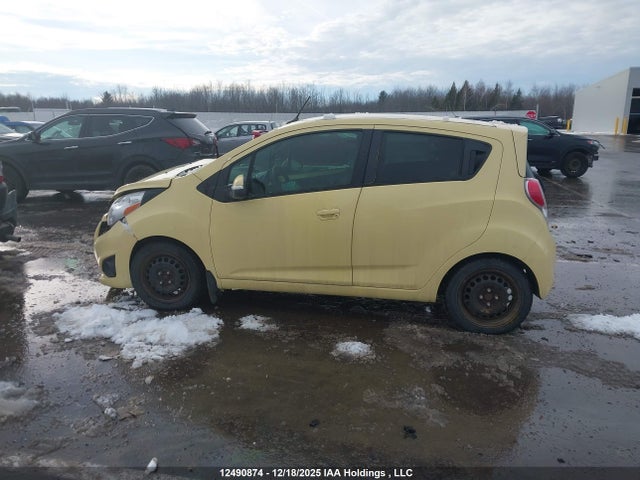 2014 Chevrolet Spark 1lt მანქანა იყიდება აუქციონზე, vin: KL8CD6S91EC438251, აუქციონის ნომერი: 12490874
