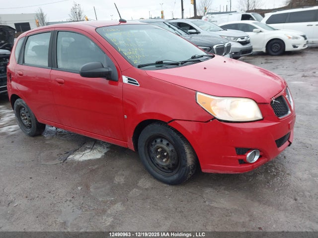 12490963 :رقم المزاد ، 3G2TC6DE6AL112355 vin ، 2010 Pontiac G3 Wave Se مزاد بيع